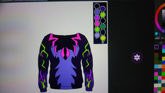 Custom Digital Hoodie Art